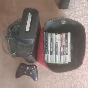 Xbox 360 w/12 games